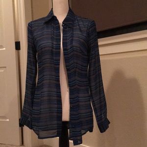 Cabi - Sheer with back fly away detail - XS